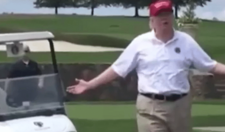 Americans Just Paid 3 Million For Trump To Go Golfing With Kid Rock This Weekend; This Video Should Make You Furious