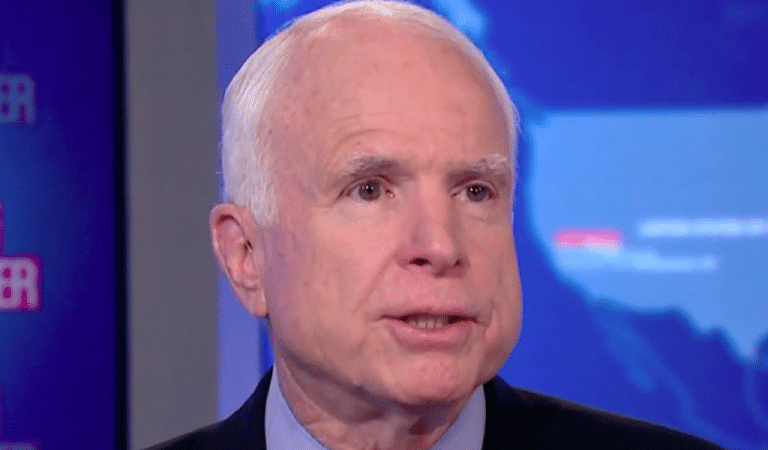 John McCain Openly Calls Out Top Republican, Accuses Him Of “Working For Vladimir Putin”