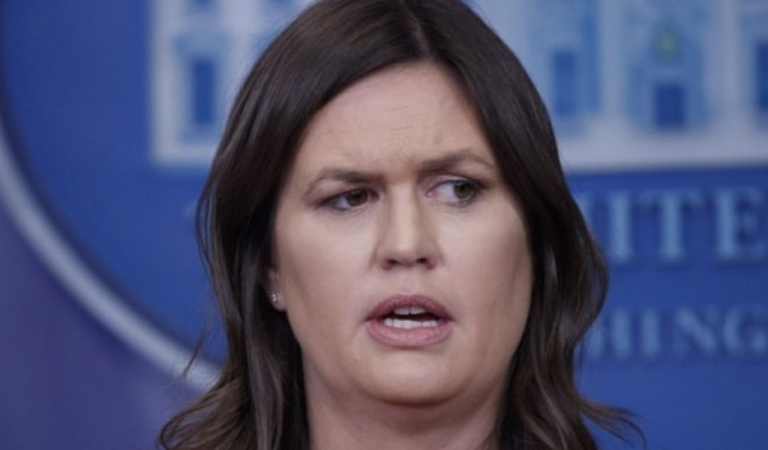 Sarah Sanders Reacts To Stone Arrest In Disastrous Interview, Makes Trump Look Guilty