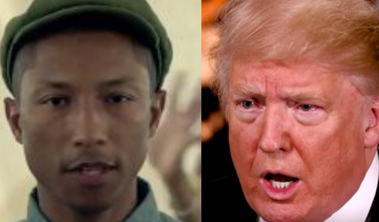 Pharrell Williams Threatens Legal Action Against Trump For Playing “Happy” Song After Mass Shooting