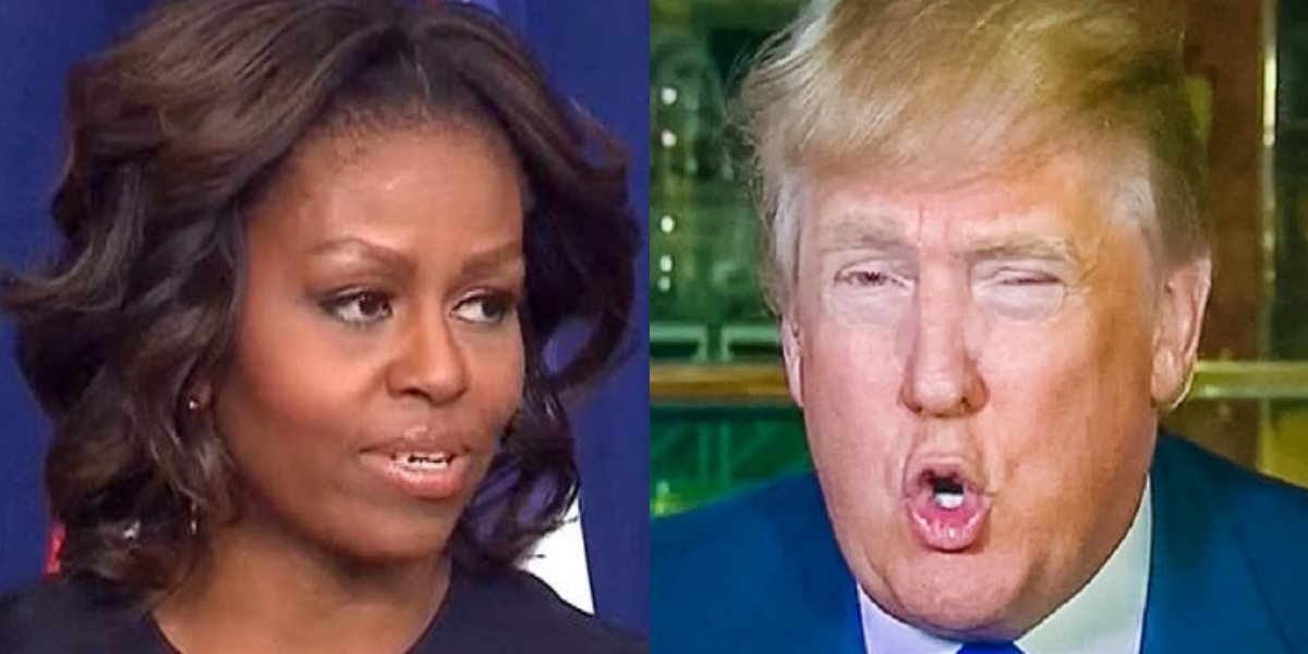 Donald Trump Apparently Brought Up Michelle Obama During A Private ...