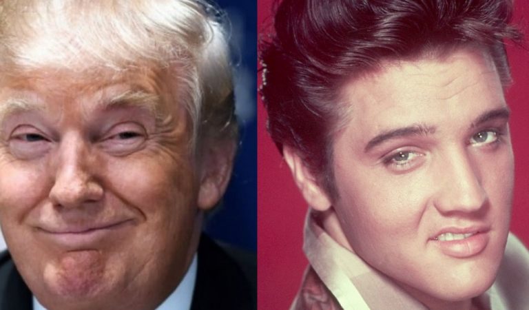 Trump Does A Rally In Mississippi, Compares His Looks To Elvis Presley As The King Rolls Over In His Grave
