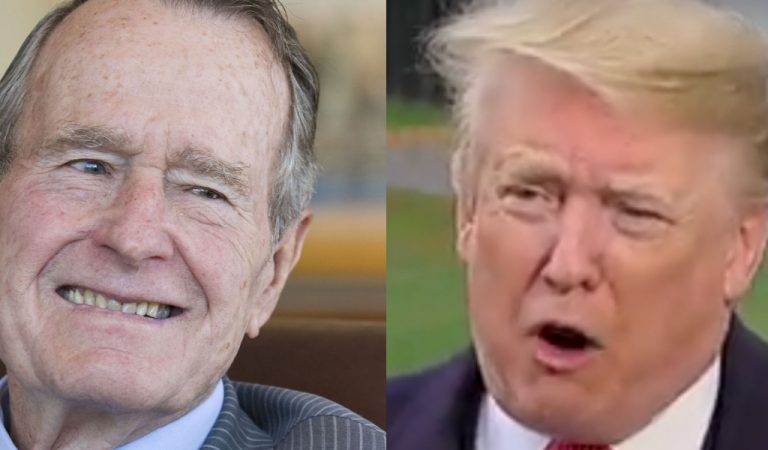 George H.W. Bush’s True Feelings About Trump Revealed, Should Make For An Interesting Funeral