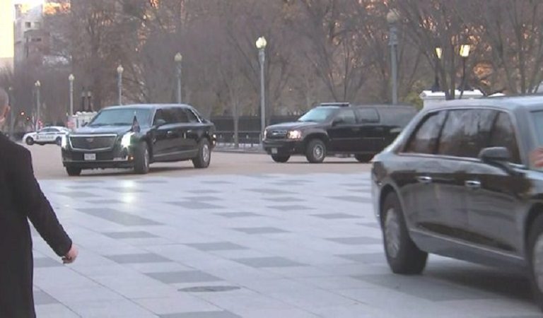 Trump’s Stamina In Massive Decline As He Uses His Motorcade For Trip Across The Street From White House