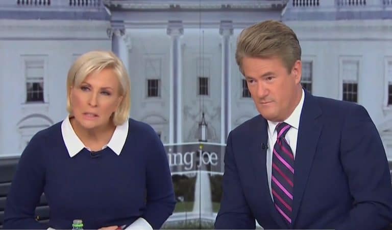 Unearthed Video Emerges Of Mika Brzezinski Awkwardly Fixing Trump’s Hair When He Made An Appearance On Their Show