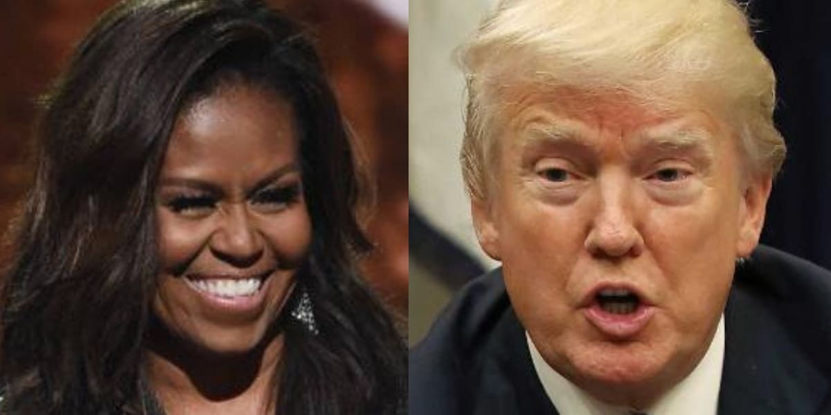 Donald Trump Reportedly Brought Up Michelle Obama During A Private ...