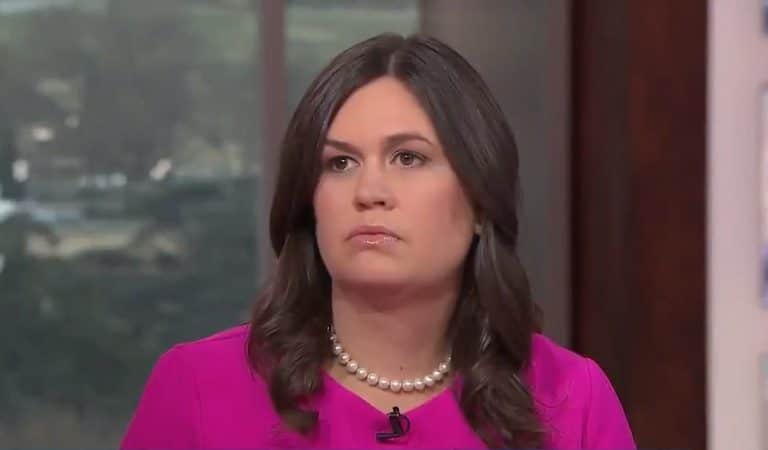 Sarah Sanders Goes On Social Media To Brag About Her UK Vacation, People Had Thoughts