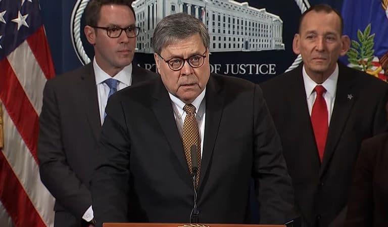 US Lawmaker Just Filed Papers Asking For William Barr’s License To Be Removed