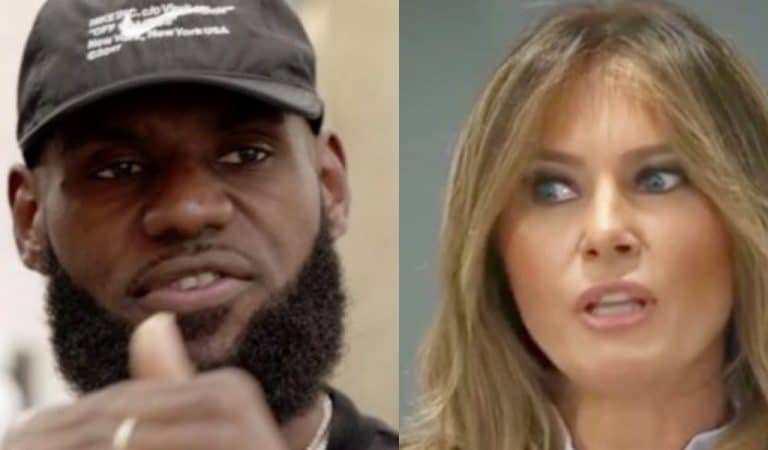 LeBron James Throws The Biggest Shade At Melania, Trump Will Have A Fit
