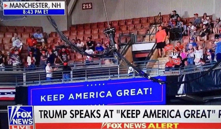 Trump Likes To Talk About Crowd Size At His Events, But Photos Of His Rally From Last Night Shows Several Empty Seats