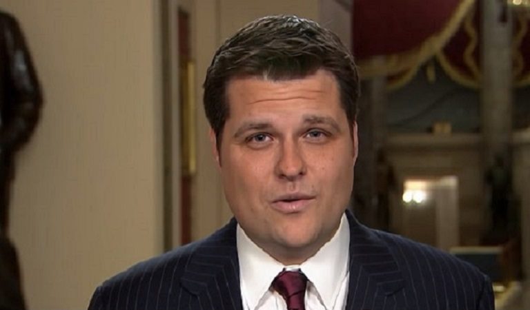 Matt Gaetz Went On Fox News, Praised Trump For Being “The First President To End One Of These Forever Wars And Not Start One”