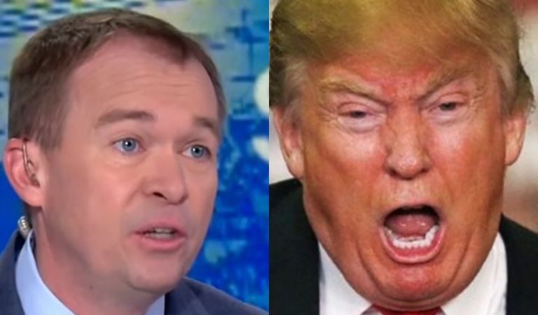 Report Claims Trump “Barked” At Mulvaney In Front Of Other Aides, Called Him “Weak” And Claimed “I Am In Charge Of The Hatch Act”