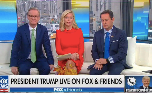 Watch Trump’s Rant On Fox & Friends, Keeps Talking, Won’t Let Hosts Speak