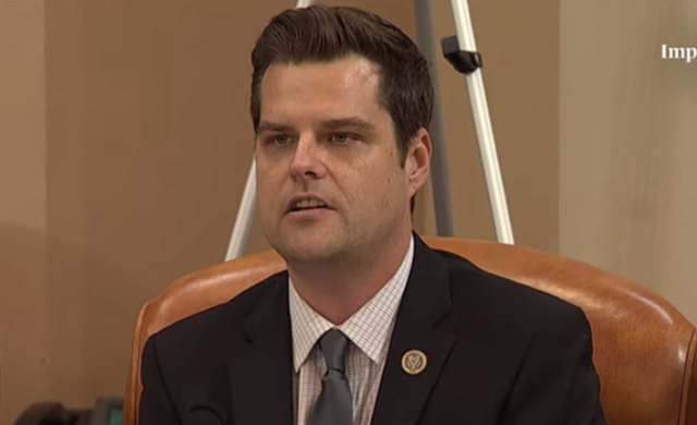 Matt Gaetz Went On Fox News And Praised Trump For Being “The First President To End One Of These Forever Wars And Not Start One”