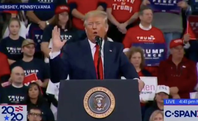 Watch As Trump Appears To Heavily Slur His Words During Speech At His Pennsylvania Rally