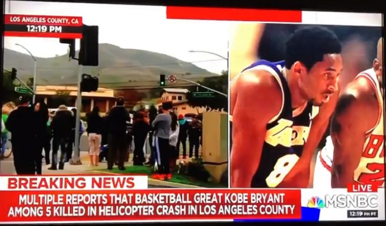 MSNBC Anchor Appears To Use The N-Word Live On National TV While Reporting On Kobe Bryant’s Death