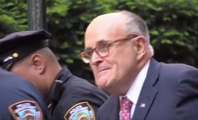 Giuliani Appears To Brag About Impeachment Vote By Posting Photos Of Himself Smoking A Celebratory Cigar