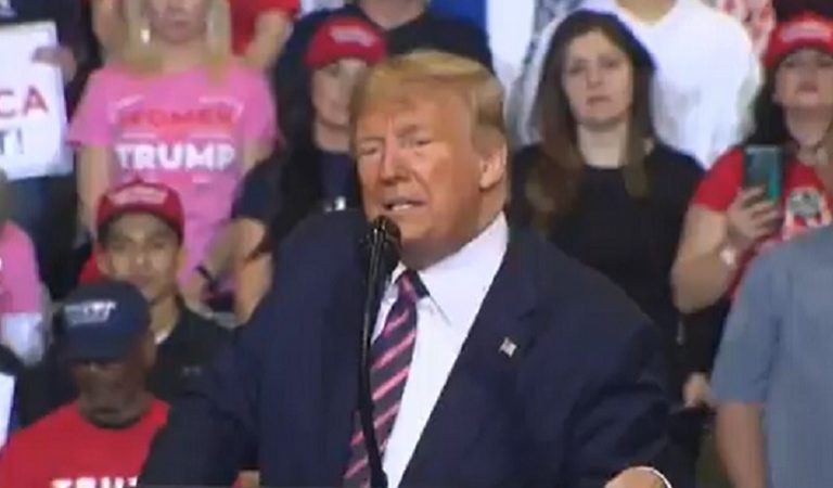 Trump Appears To Momentarily Forget Where He’s At During Las Vegas Rally: “Right Here In… Your Place”
