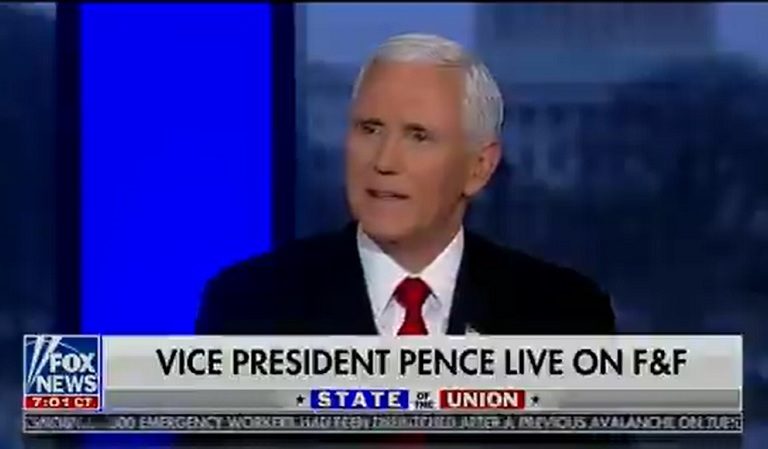Mike Pence Appears To Compare Trump’s SOTU Speech To The Constitution As He Whines About Pelosi Ripping It Up