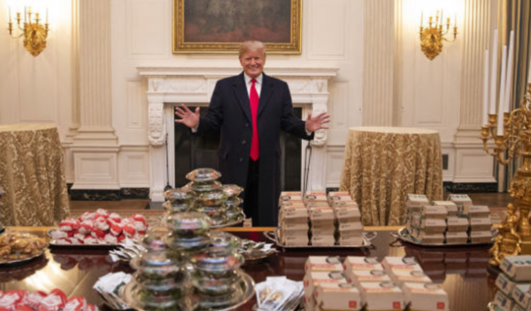Trump’s Menu In India Is Revealed: “Hope Trump Is Bringing His Big Macs With Him”
