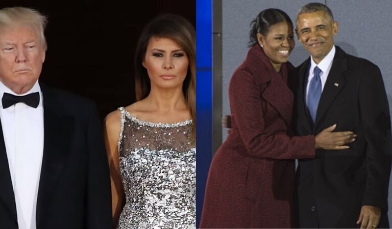 Social Media Responds After Obama Wishes His Wife A Happy Valentine’s Day While Trump Appears To Ignore His