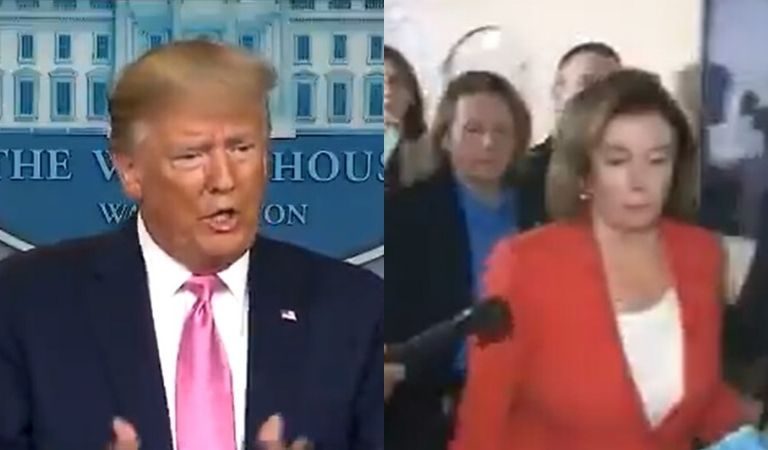 Trump Attacked Pelosi And Called Her “Incompetent” After Nancy Said She Didn’t Think “The President Knows What He’s Talking About”