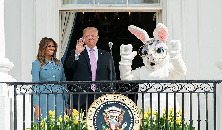 Melania Mocked For “Difficult Decision” To Cancel WH Easter Egg Roll: “Marie Antoinette Speaks — How’s That New Tennis Pavilion Coming Along?”