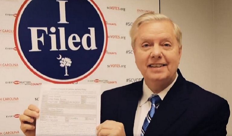 Sen. Lindsey Graham Announced On Twitter That He Filed Paperwork To Appear On Ballot For US Senate, Asked “Will You Stand With Me?” Americans Answered Him