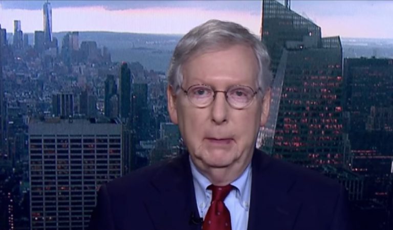 Mitch McConnell Is Seen With Injuries After His Recent Fall And He Looks Pretty Busted Up