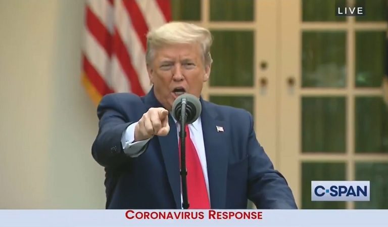 Trump Loses His Cool At Reporter During Presser Over Governor Testing, Tells Him To Be “Quiet” And Calls Him A “Loud Mouth,” Threatens To Leave The Briefing