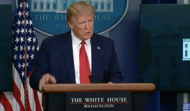 Trump Is Asked If He’s Concerned That Downplaying The Virus May Have Gotten Some People Sick, He Responds With: “And A Lot Of People Love Trump, Right?”