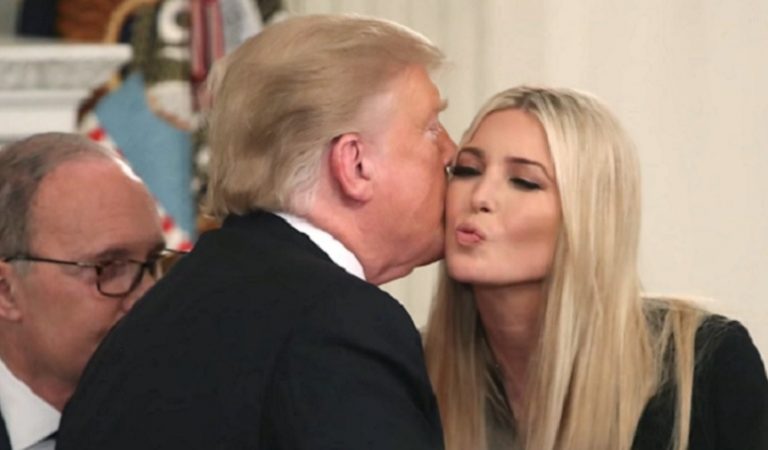 Social Media Users Reacted To Past Photo That Appeared To Show Ivanka’s Hand Awkwardly Placed Inside Her Father’s Jacket During Embrace: “Holy Sh*t! She’s Grabbing It For Sure!”