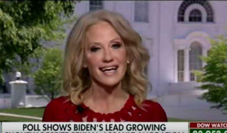 Kellyanne Conway Appears Agitated After Fox News Host Asks About Her Husband’s Anti-Trump Group