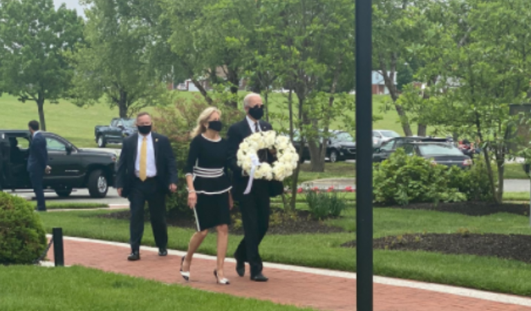 Joe Biden Leaves The House For The First Time In Two Months To Lay Memorial Day Wreath, Makes Trump Look Anything But Presidential