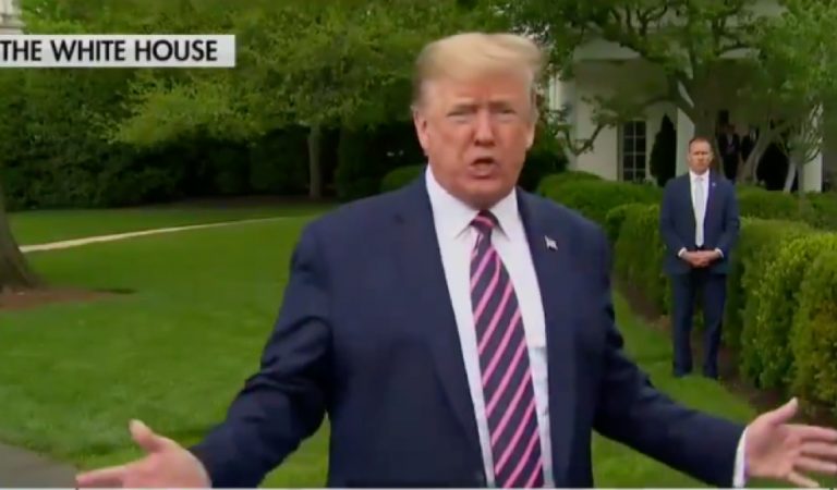 Trump Tried To Explain His Reasoning For Canceling His Trip To NJ Golf Club, Gets Roasted After He Says It’s So He Can “Make Sure LAW And ORDER Is Enforced”