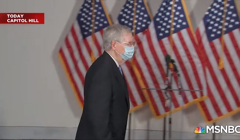 People Burst Into Laughter After Sen. McConnell Seemingly Forgot He Is Not The Majority Leader Anymore, Got Cut Off To The Podium By His Democratic Replacement People Burst Into Laughter After Sen. McConnell Seemingly Forgot He Is Not The Majority Leader Anymore, Got Cut Off To The Podium By His Democratic Replacement