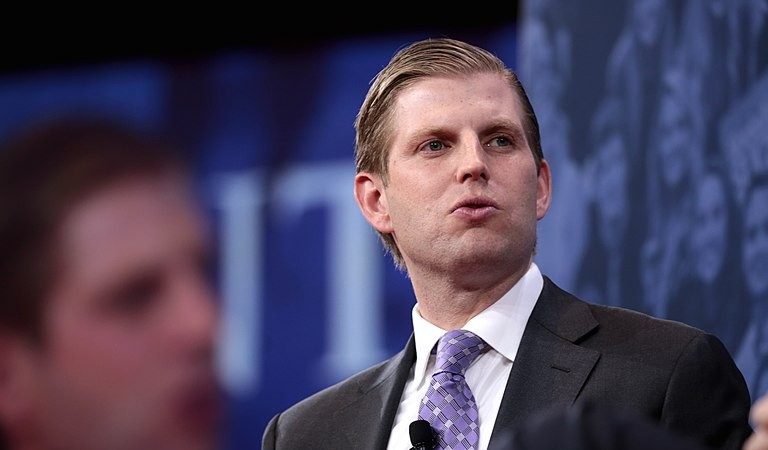 Eric Trump Tweets Then Deletes Image Of Ghislaine Maxwell With The Clintons After Internet Brutally Reminds Him That His Dad Hung Out With Her Multiple Times
