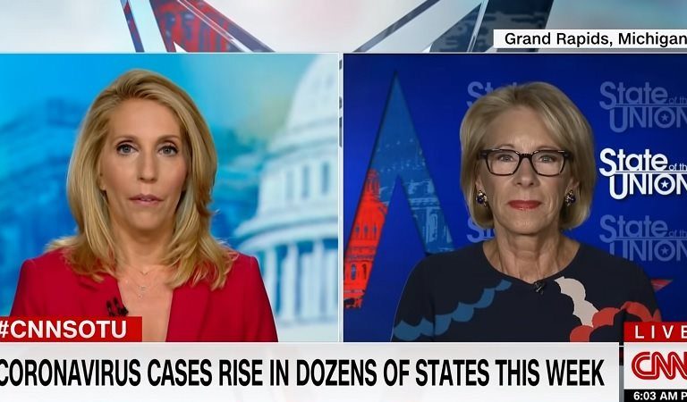CNN Host Calls Out Betsy DeVos Live On Air For Not Having Plan To Reopen Schools