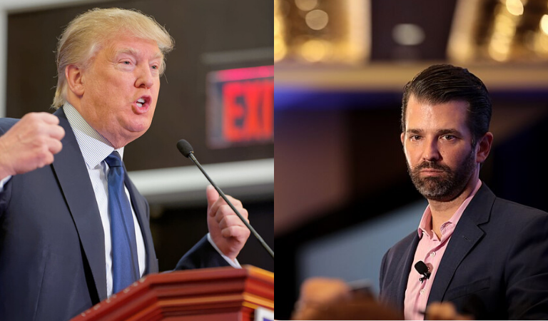 Report Claims Trump Threatened To Disown Don Jr. If He Joined The Military