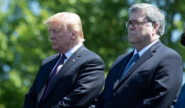 Report Warned That Trump And AG Barr Are Reportedly Scheming To Use Executive Order To Collect Information And Monitor People On Social Media