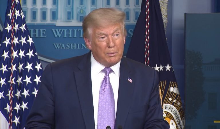 Trump Pauses And Appears Not To Know What To Say After Reporter Asks Him If He Regrets All The Lying He’s Done To The American People