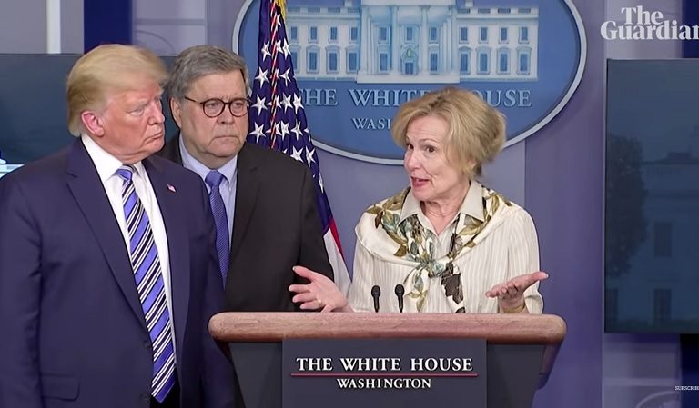 White House Reportedly Changed Transcript From Trump’s Briefing To Make It Look Like Dr. Birx Agreed With POTUS On COVID Treatment