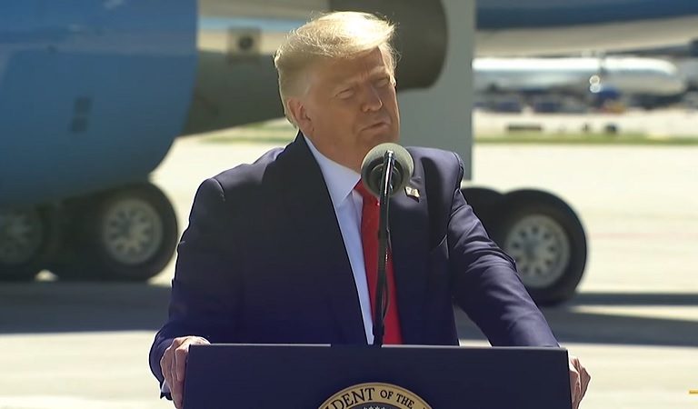 Trump Publicly Defends Police In Speech Just Miles Away From Where George Floyd Was Killed: “Your Police Are Great, But It’s That They Weren’t Allowed To Do What They’re Supposed To”