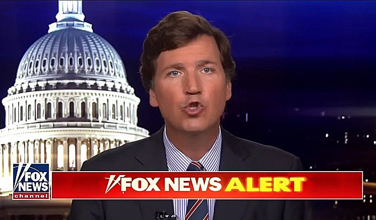 Tucker Carlson Entertains Disgusting Guest Who Goes On Heinous Anti-Women, Anti-LGBTQ Rant About The US Military, Calls For “Men Who Want To Sit On A Throne Of Chinese Skulls”