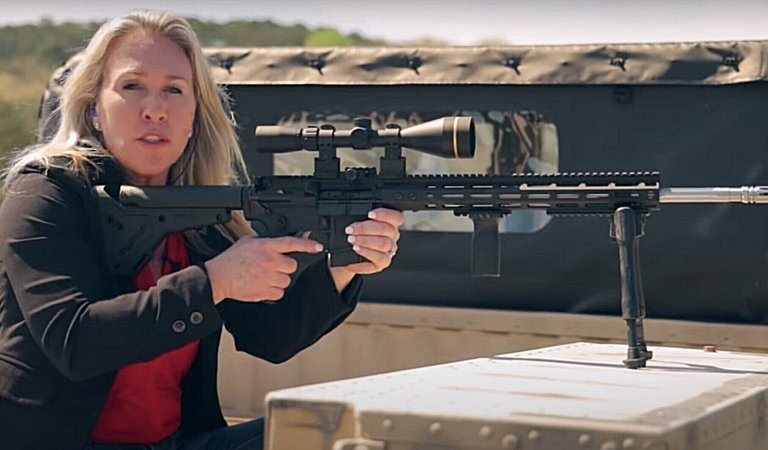 GOP Candidate That Trump Praised As A “Future Republican Star” Posts Image Of Herself With Gun Next To Members Of Democratic Congresswomen