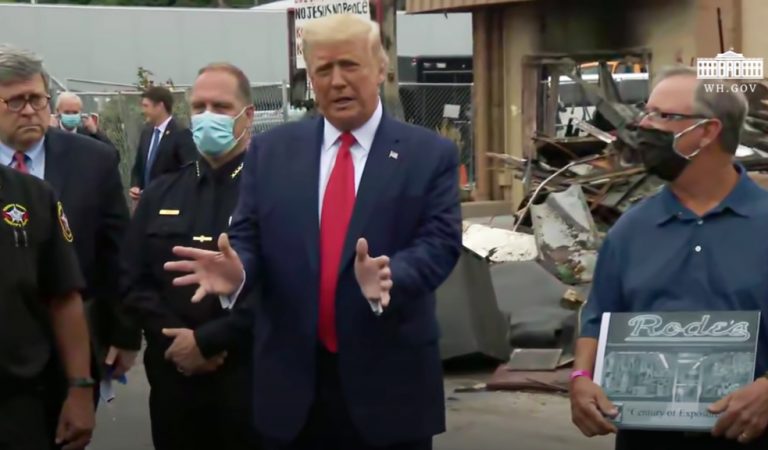 Kenosha Business Owner Claims He Refused To Meet With Trump Only To See The Man He Bought The Shop From 8 Year Ago Being Treated As The “Owner” In A Photo Op