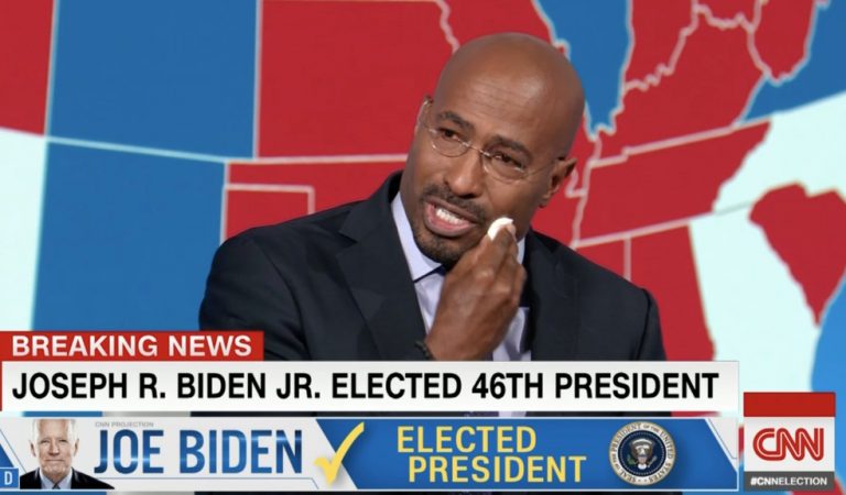 CNN Anchor Breaks Down Crying On Live Television After Election Is Called For Biden