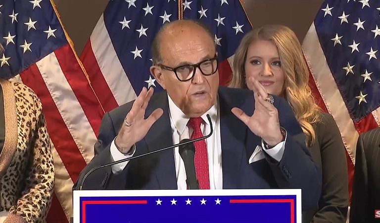 Rudy Giuliani Actually Referenced A Scene From The Movie “My Cousin Vinny,” While Trying To Defend Trump’s Voter Fraud Claims During Presser