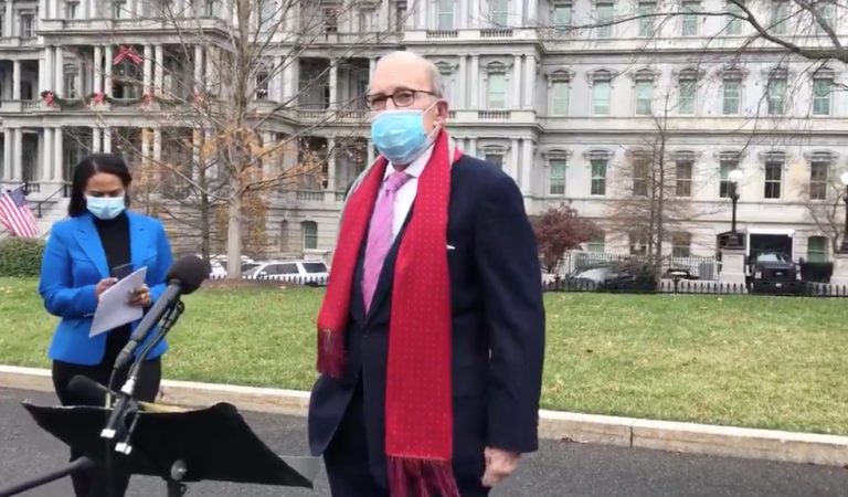 Trump Advisor Larry Kudlow Confronted By Reporter: “2,000 People A Day Are Dying Of COVID…Where Is The President’s Leadership?”
