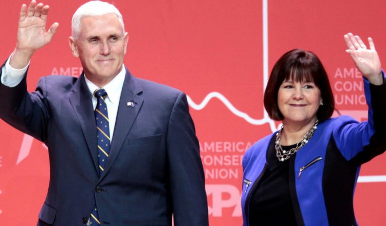 Karen Pence, The Wife Of The Guy Who Is The Head Of The Coronavirus Task Force Is Having A Holiday Party